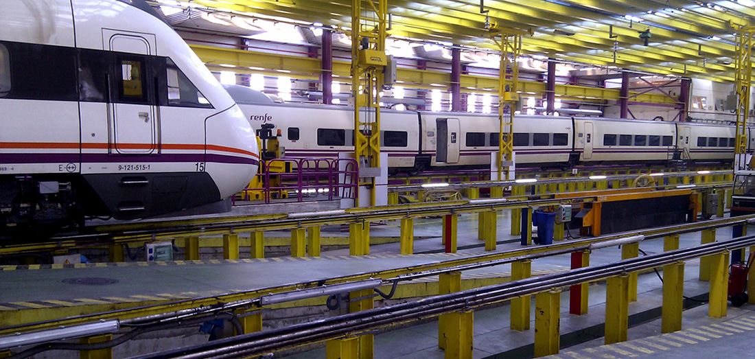 Mantenimiento del material rodante