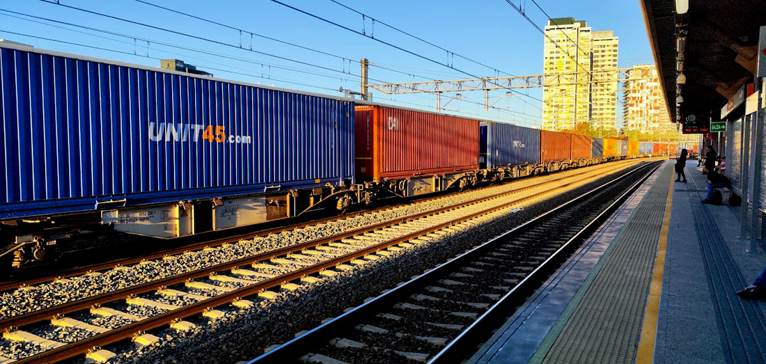 Transporte de mercanc�as por ferrocarril