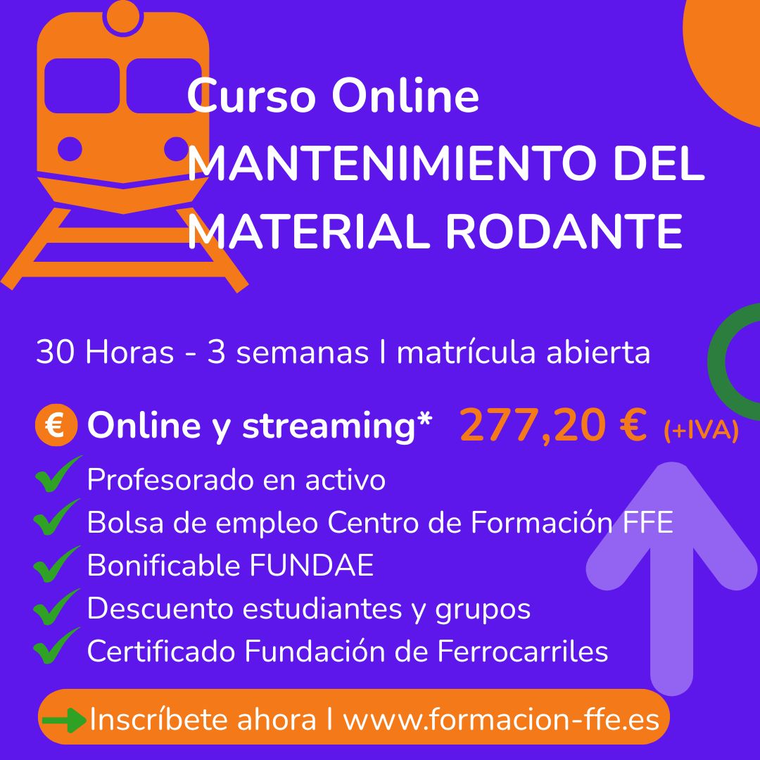 Mantenimiento del material rodante