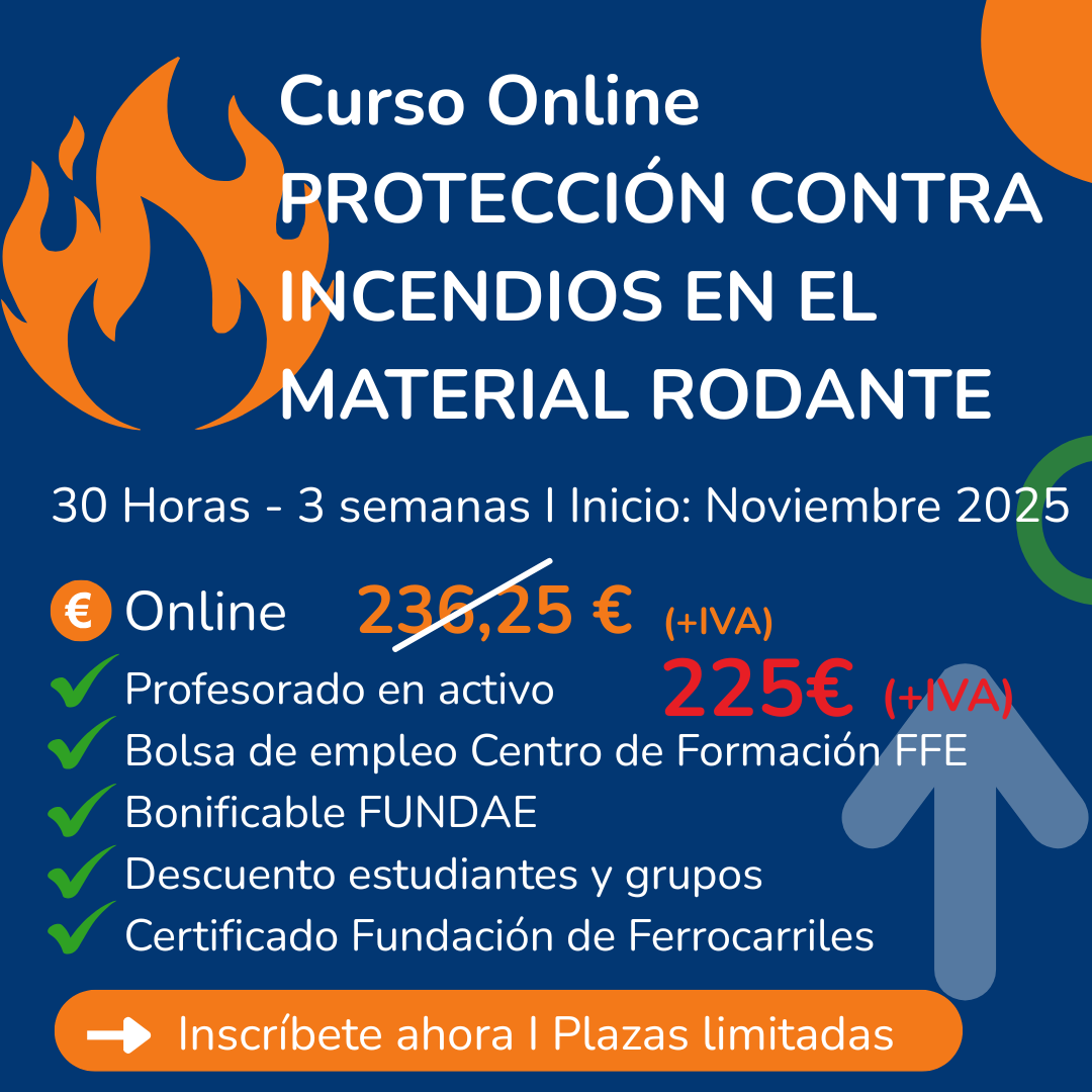 Proteccin contra incendios en el material ferroviario