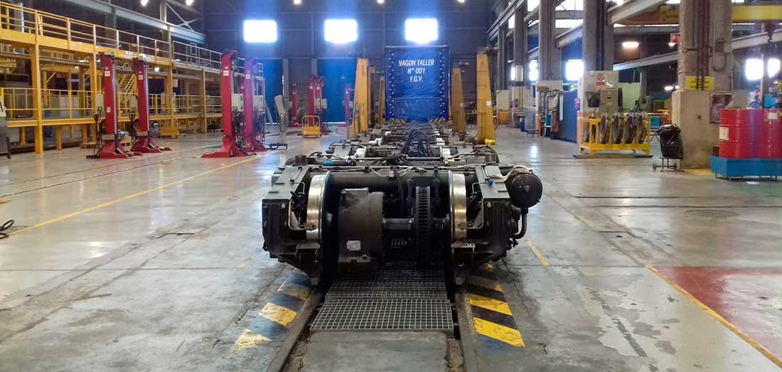 Mantenimiento del material rodante
